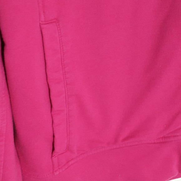Lauren Ralph Lauren Athletic Jacket Wmn's Sz L Pink Full Zip Long Sleeve Pockets - Picture 4 of 10